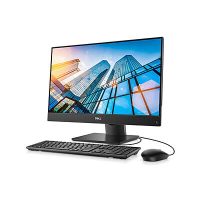 Dell OptiPlex AIO, 24" IPS FHD Touch, Intel Quad Core i5-8500, 256GB SSD+500GB Storage, 16GB RAM